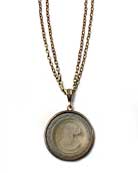 Cloud Intaglio Chain Necklace, price: $165.00. Click on 'Large View' for large picture