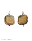 Butterscotch Daughters of Dust Earring, price: $165.00. Click on 'Large View' for large picture