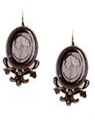 Periwinkle Victorian Garden Earrings, price: $128.00. Click on 'Large View' for large picture